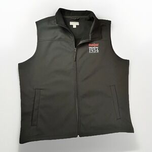 Meijer Employee Vest Softshell Black Men XL Never Worn